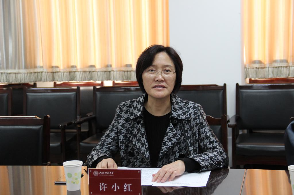 校党委常委、副校长许小红讲话